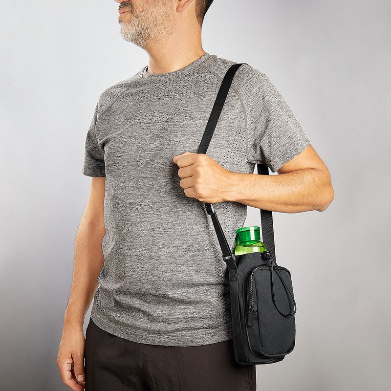 BOLSA PORTA BOTELLA MORÁN - NEGRO