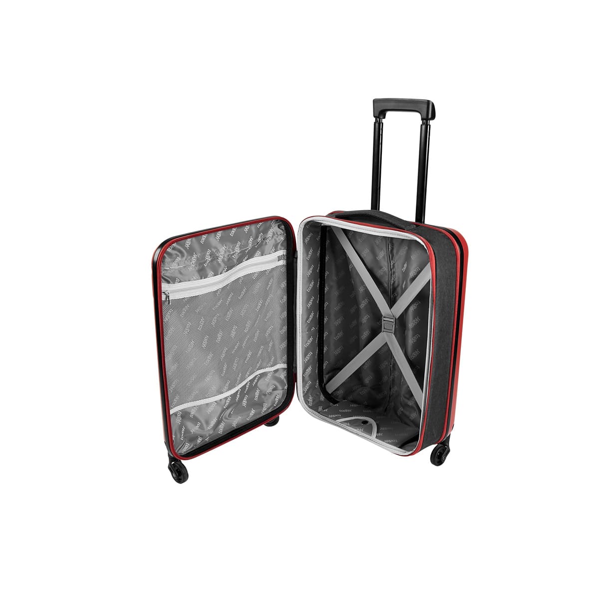 MALETA TROLLEY KLINK - ROJO