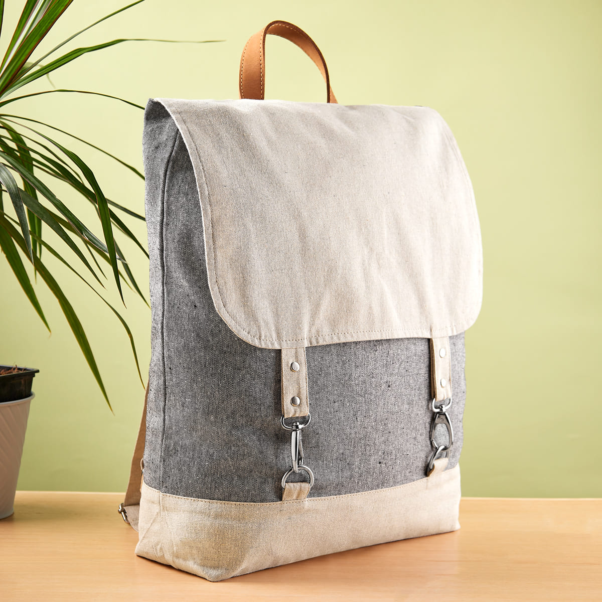 MOCHILA NATTY - GRIS