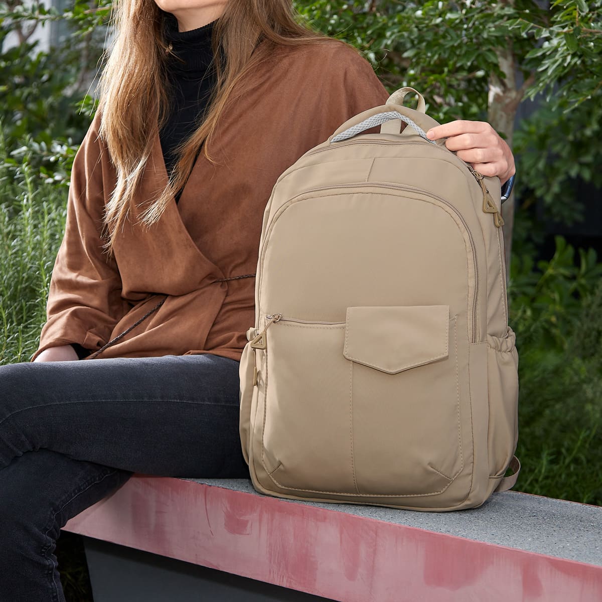 MOCHILA AYME - BEIGE