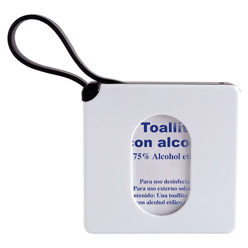 ESTUCHE CON PADS DE ALCOHOL - NEGRO