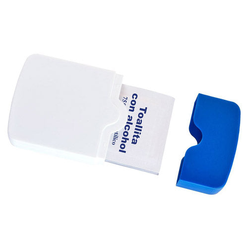ESTUCHE GRANDE PADS DE ALCOHOL - AZUL