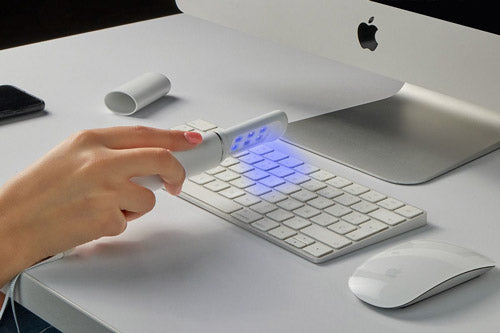 LÁMPARA CON LUZ UV CHANAI - BLANCO