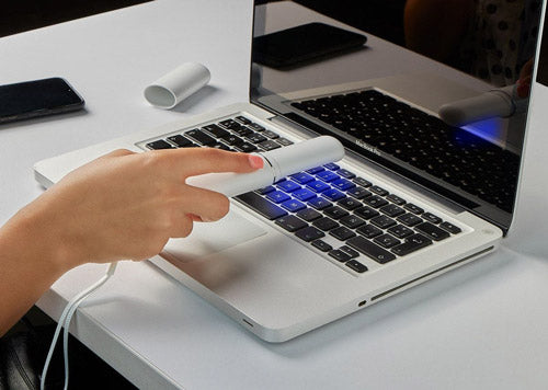 LÁMPARA CON LUZ UV CHANAI - BLANCO