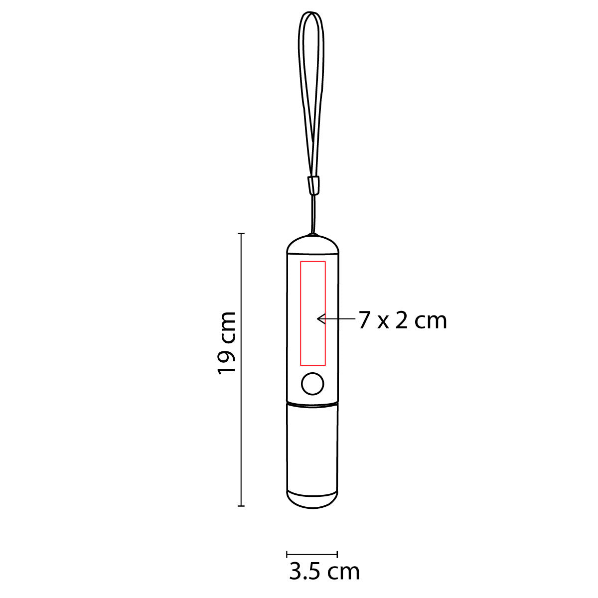 LÁMPARA CON LUZ UV CHANAI - BLANCO