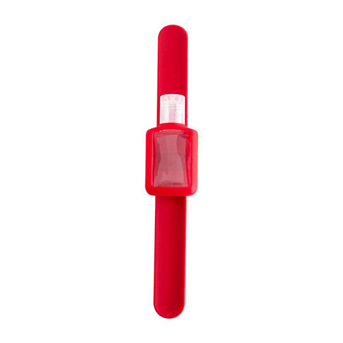 PULSERA CON GEL SANITIZANTE MILE - ROJO