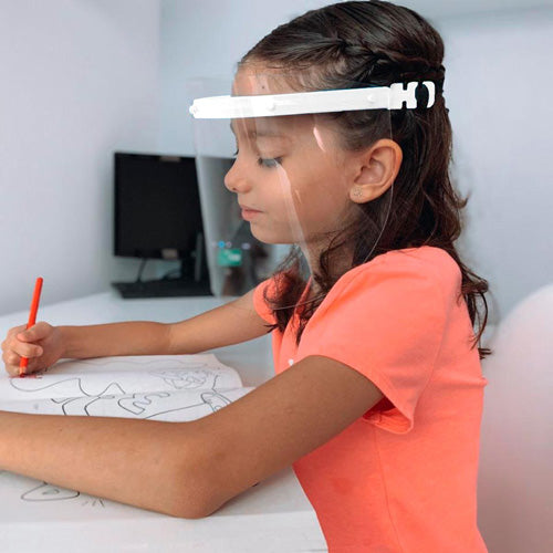 CARETA PARA NIÑO - BLANCO