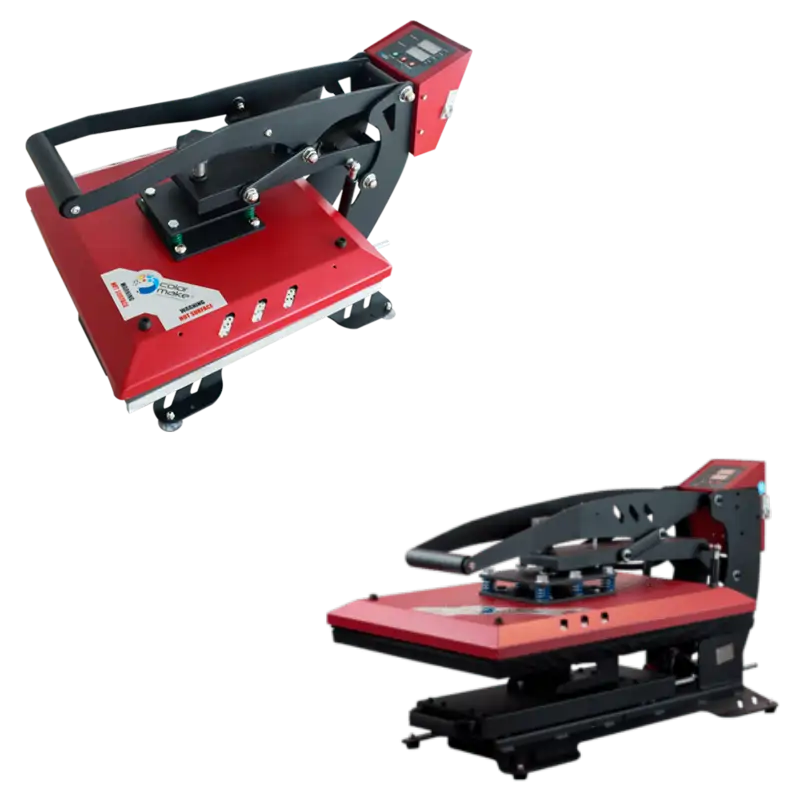 Serie SMART Prensa plana manual 110V. Color Make