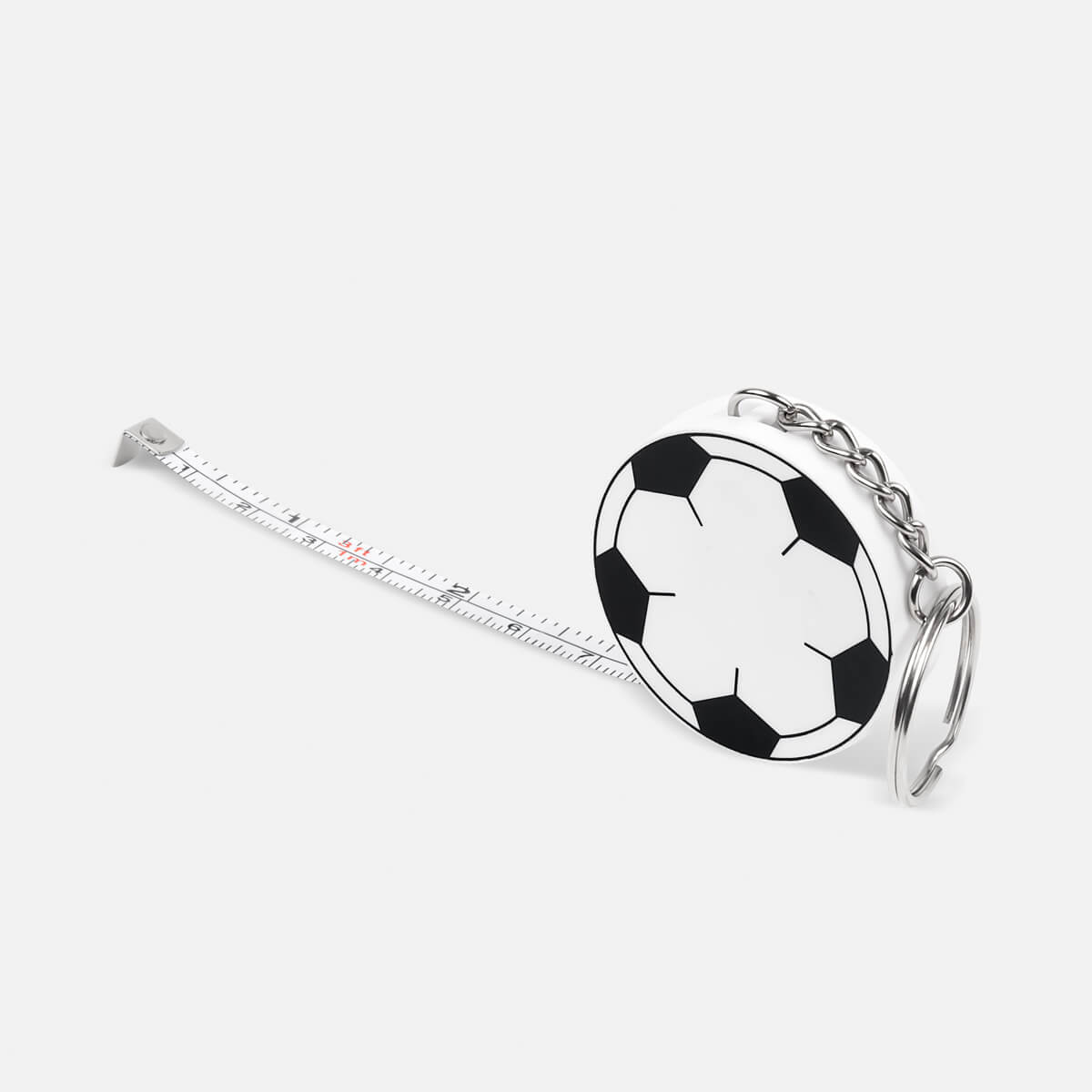 FLEXÓMETRO SOCCER BALL - BLANCO CON NEGRO