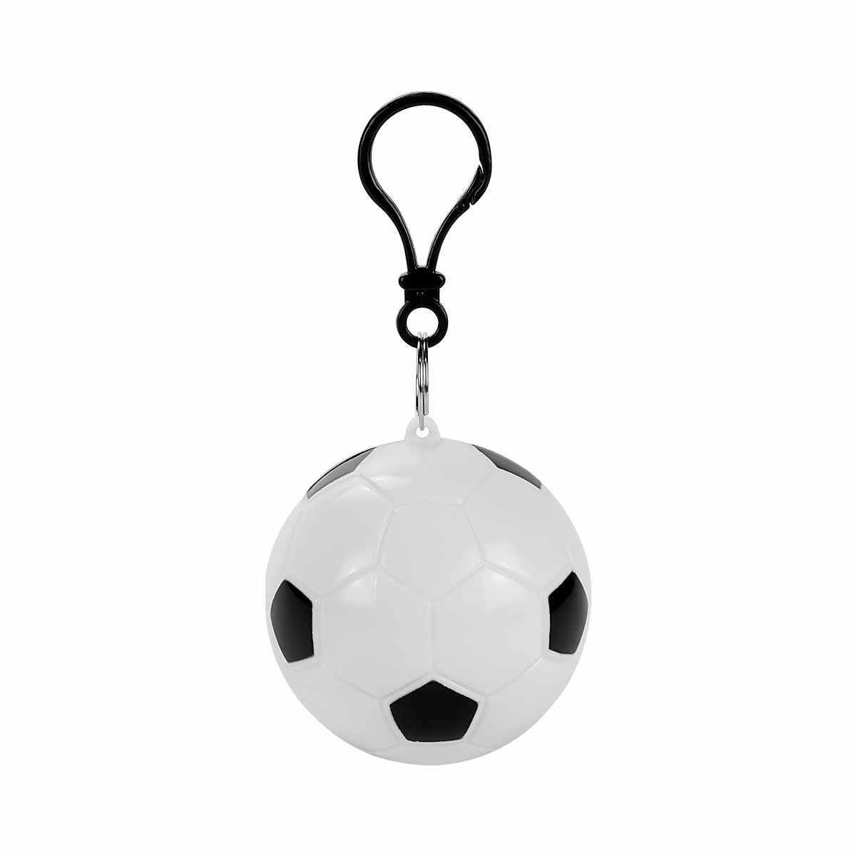 IMPERMEABLE BALÓN - BLANCO CON NEGRO