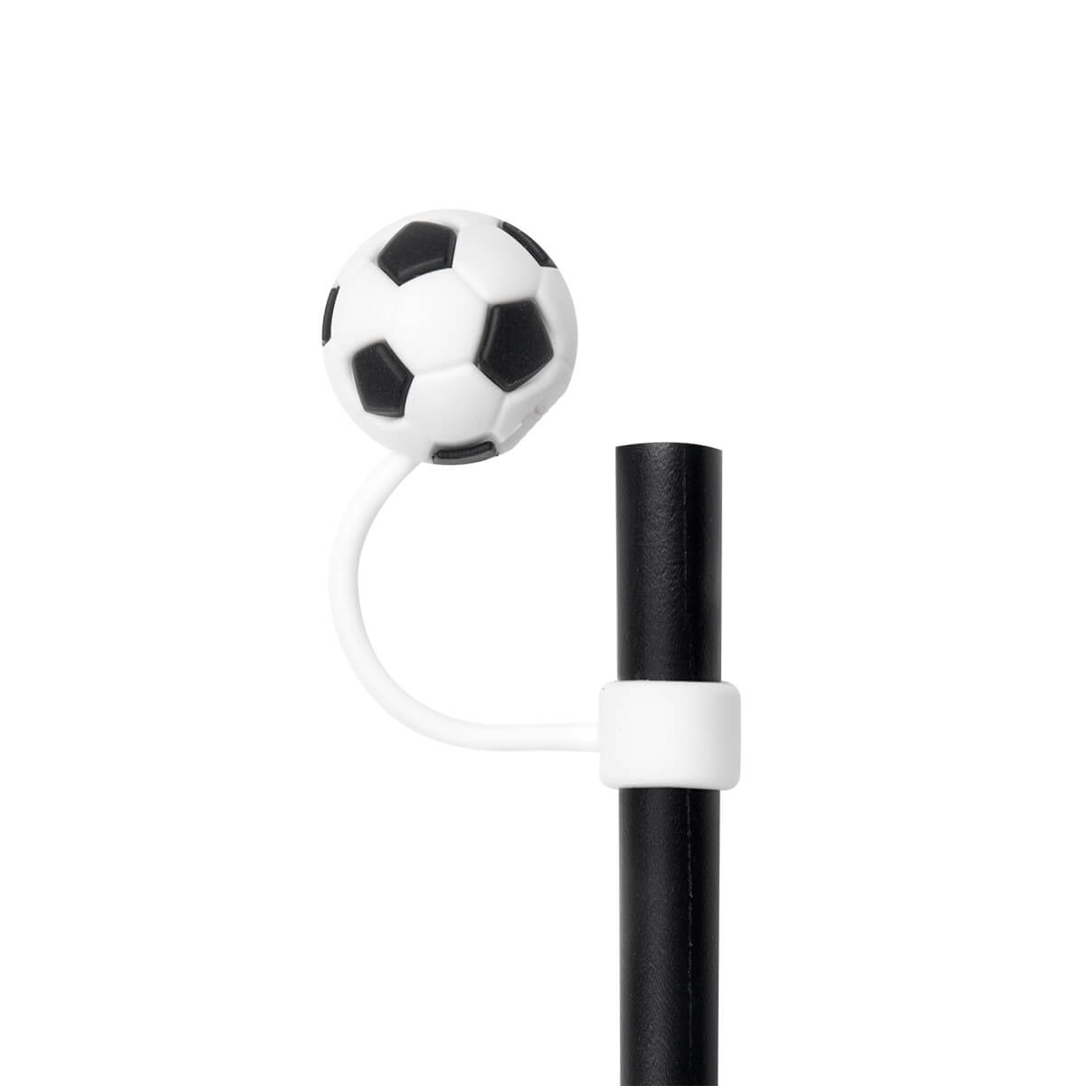 VASO SOCCER - BLANCO CON NEGRO
