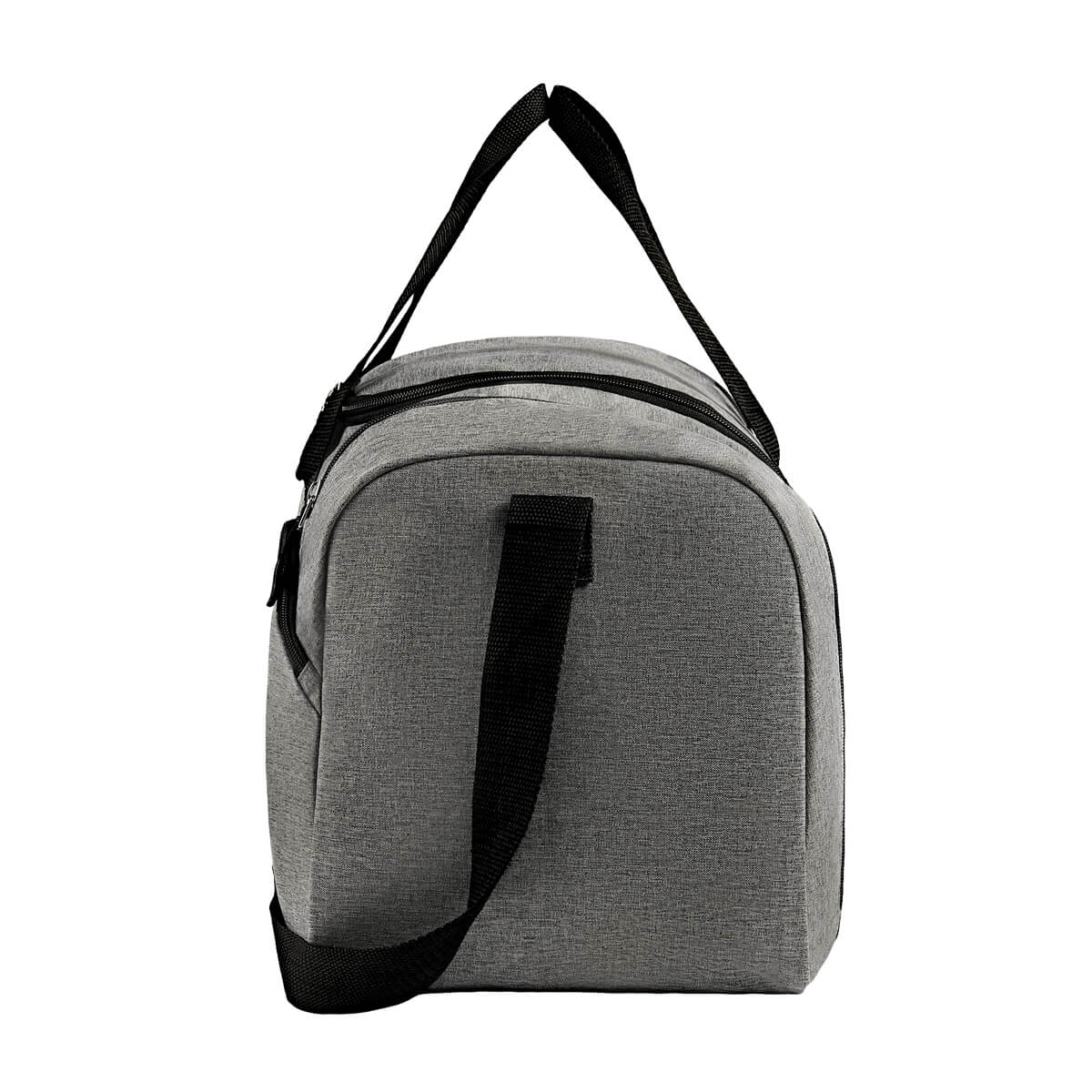 MALETA DEPORTIVA SOCCER - BLANCO CON NEGRO