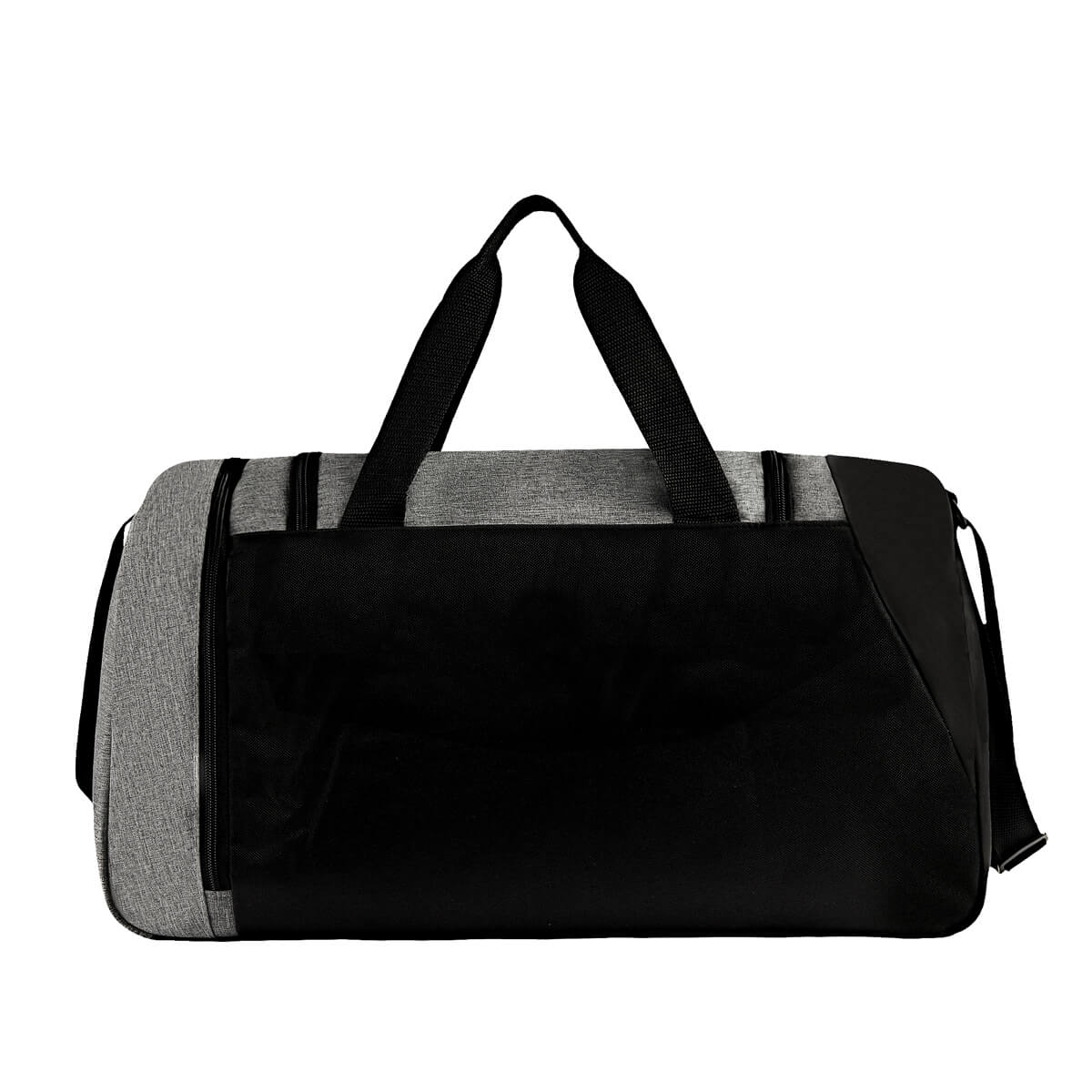 MALETA DEPORTIVA SOCCER - BLANCO CON NEGRO
