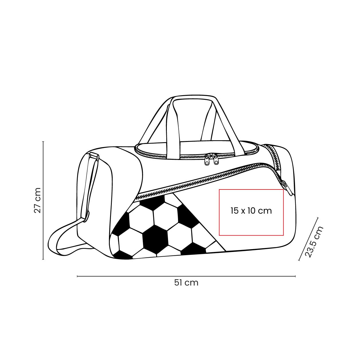 MALETA DEPORTIVA SOCCER