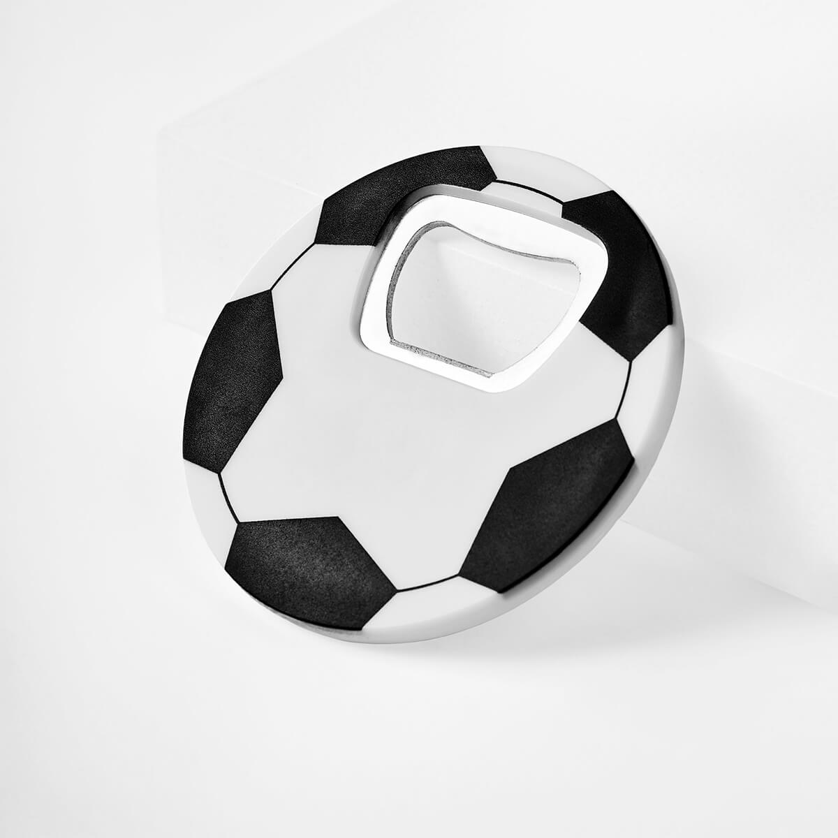 DESTAPADOR SOCCER - BLANCO CON NEGRO