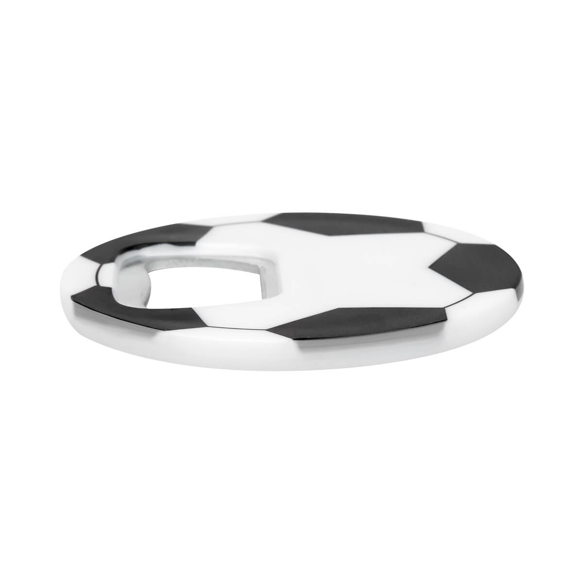 DESTAPADOR SOCCER - BLANCO CON NEGRO