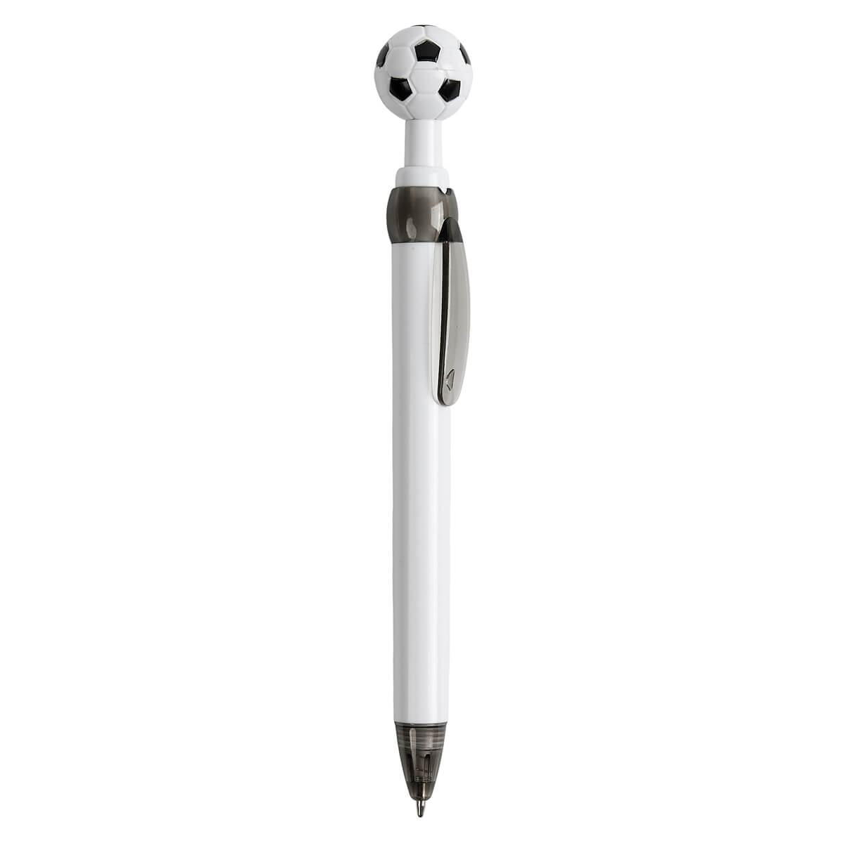 BOLÍGRAFO SOCCER - BLANCO CON NEGRO