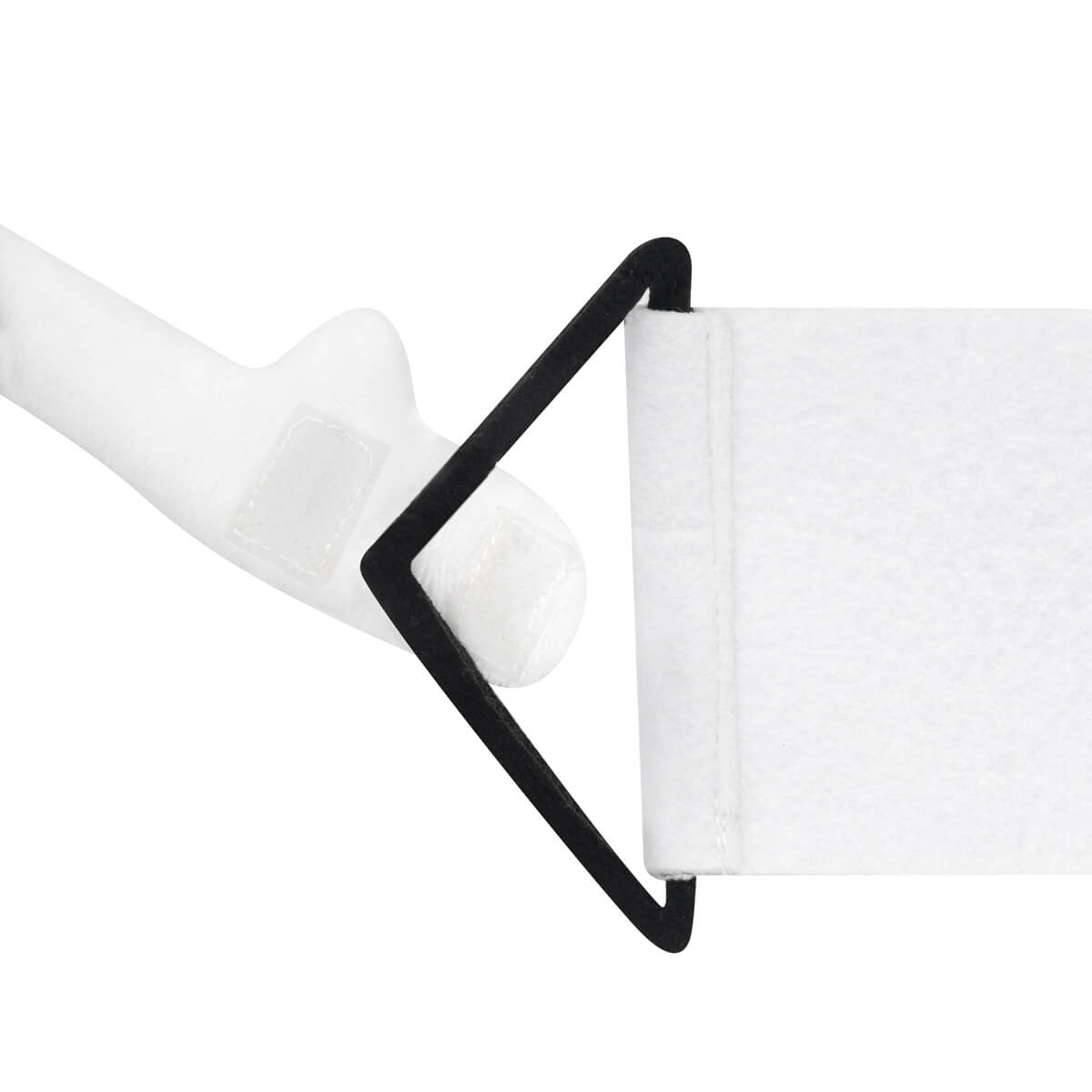 PELUCHE SOCCER - BLANCO CON NEGRO