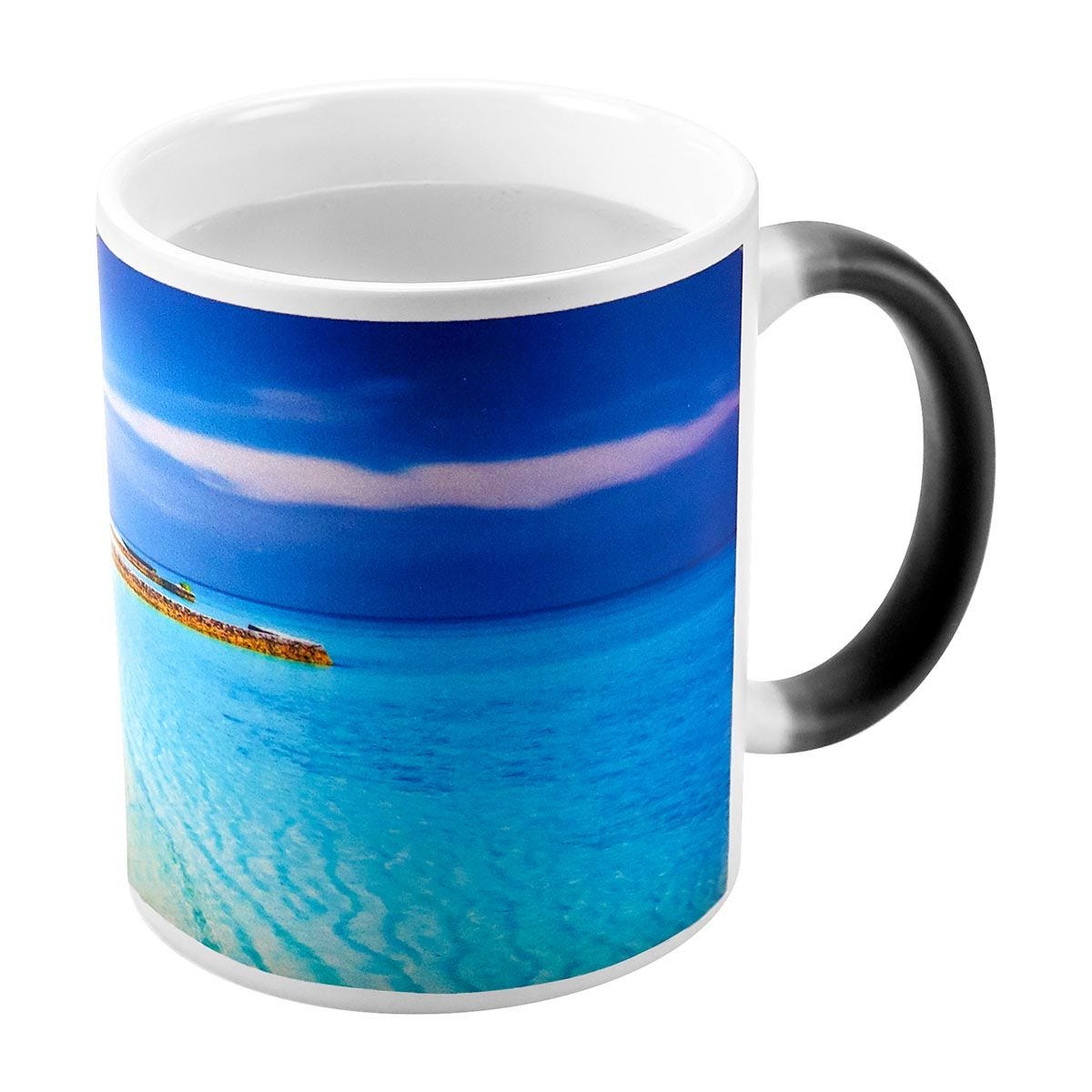 TAZA MÁGICA PARA SUBLIMAR - NEGRO