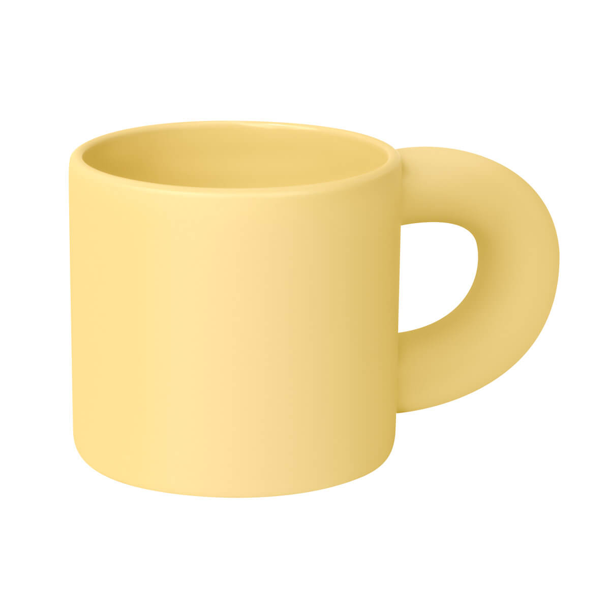 TAZA ELEPHANT - AMARILLO