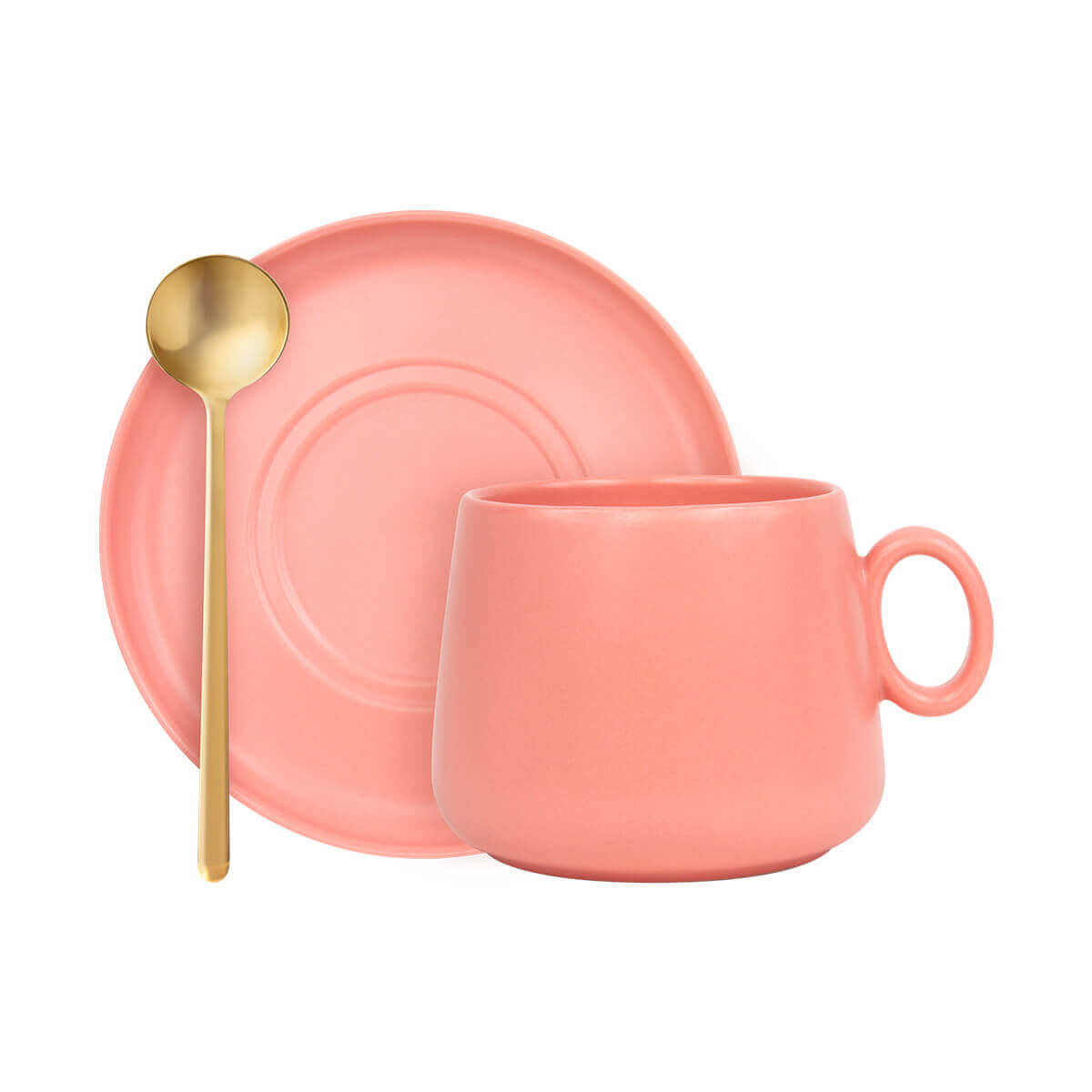 SET DE TAZA ZAPHIR - ROSA