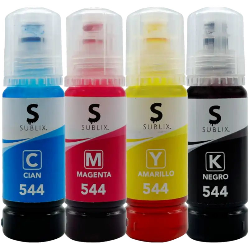 Tinta DYE Compatible T544 Para EPSON 70ml Ecofit