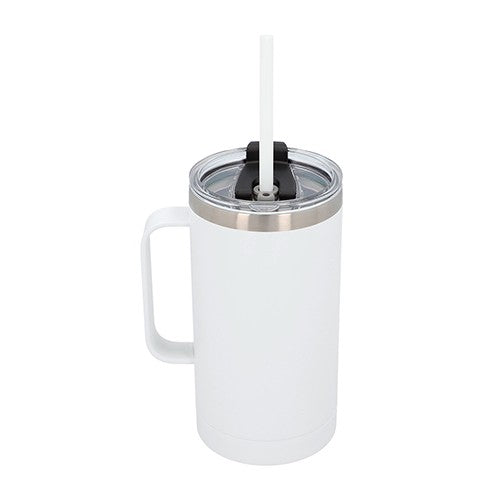 TERMO CON POPOTE EVANTS - BLANCO