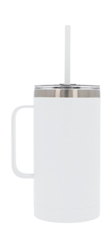 TERMO CON POPOTE EVANTS - BLANCO