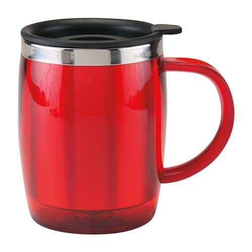 TAZA TÉRMICA BURGOS - ROJO