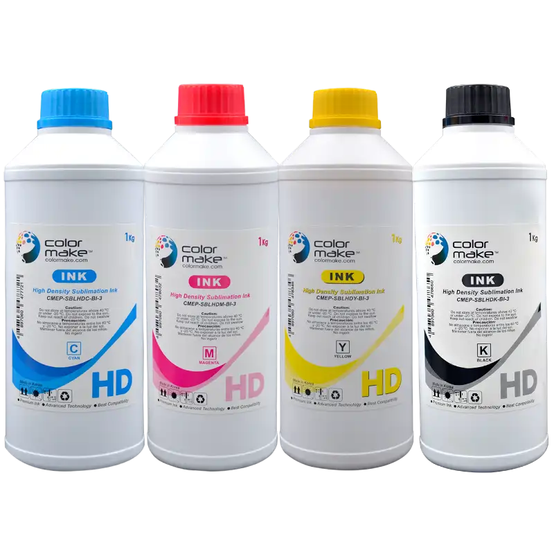Tinta de sublimación 1Kg HD Color Make