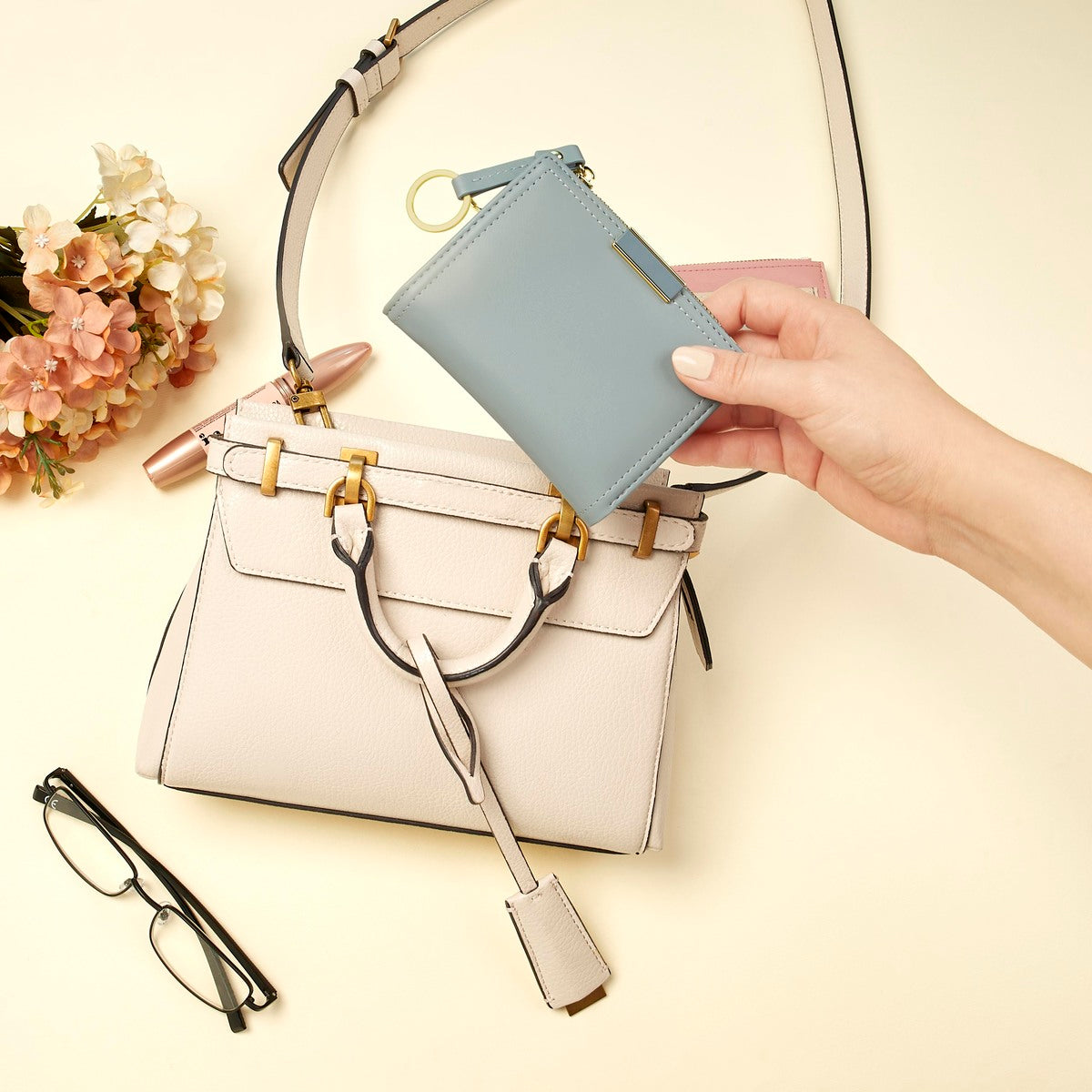 CARTERA DELIA - AZUL