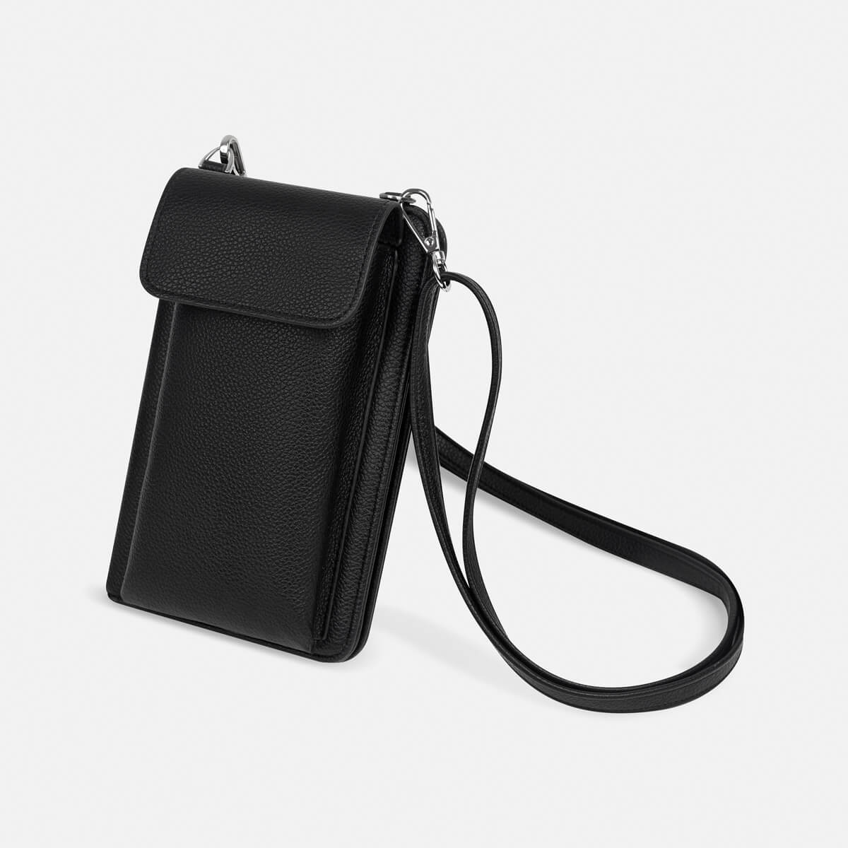 CARTERA PORTA PASAPORTE AVELINE - NEGRO