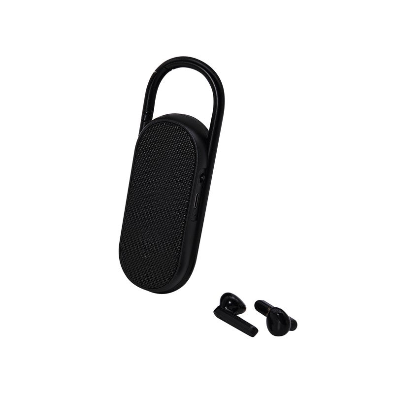 BOCINA CON AUDÍFONOS RUIS - NEGRO