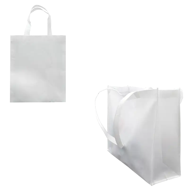 Bolsa ecológica de poliéster sublimable (Caja de 200) Color Make