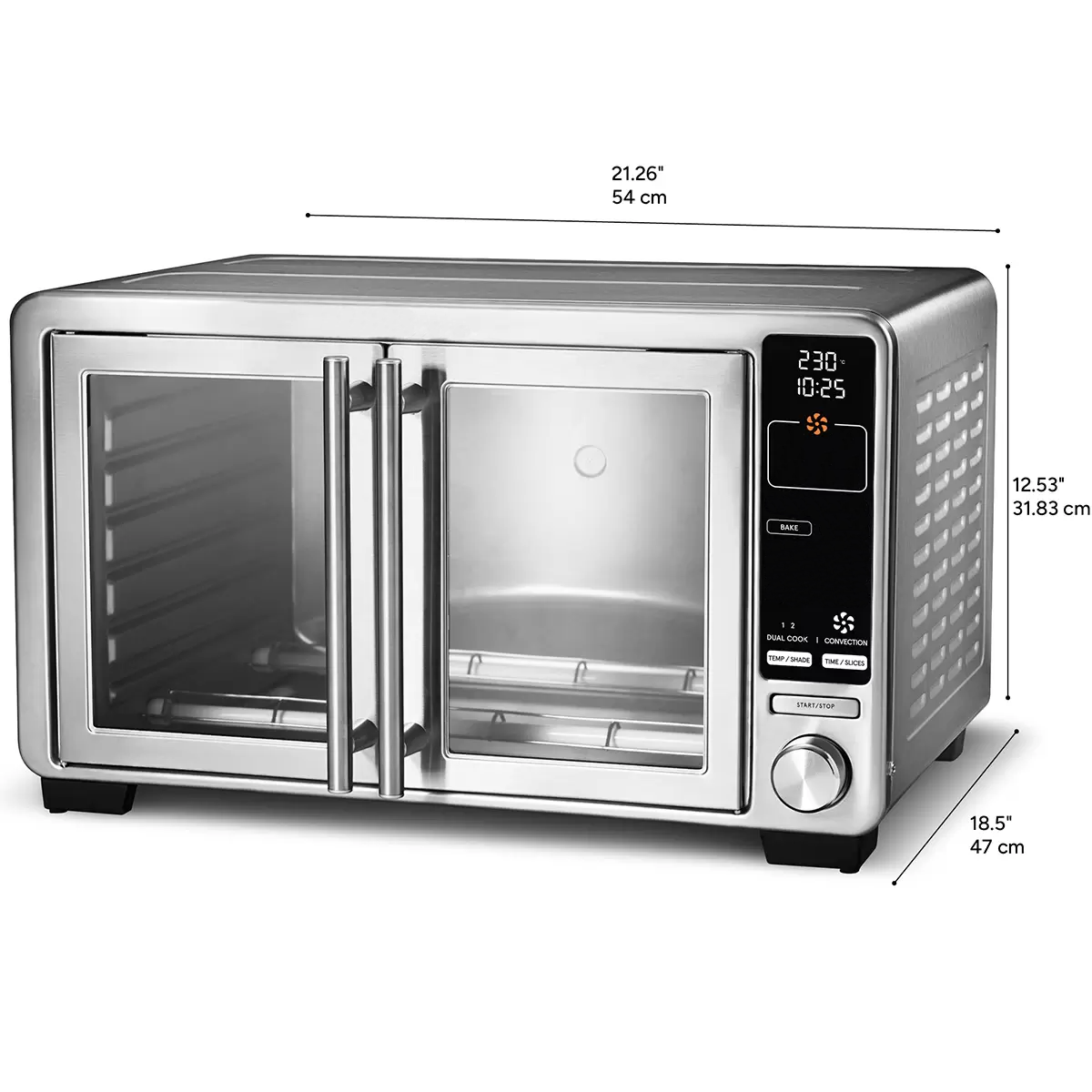 Horno Digital De Convección Para Curado De DTF Textil Con 3 Bandejas Metálicas A3