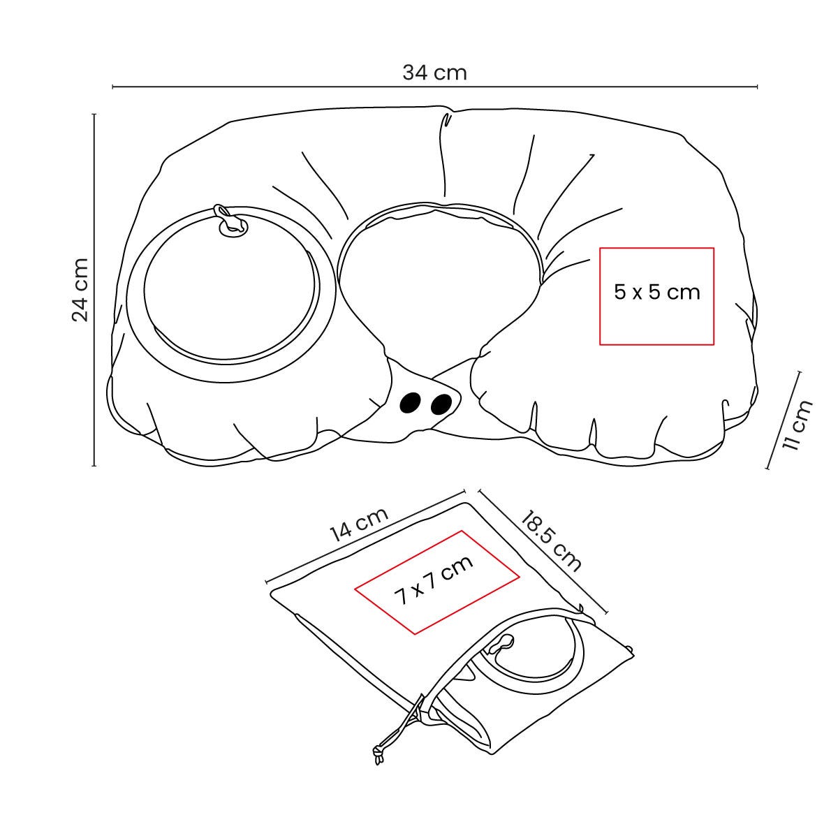 ALMOHADA DE VIAJE MONTREL