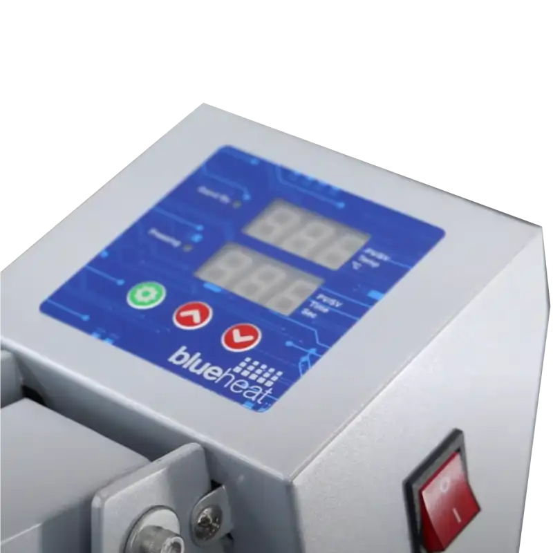 Serie PRO Prensa plana manual 110V. Blue Heat