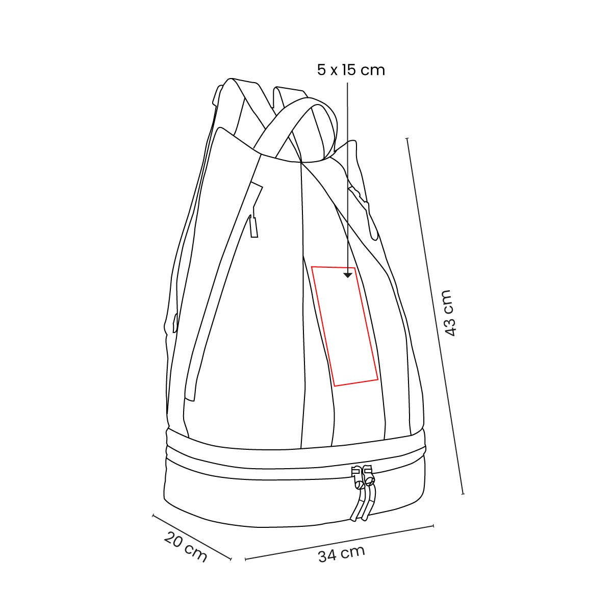 MOCHILA SACCA