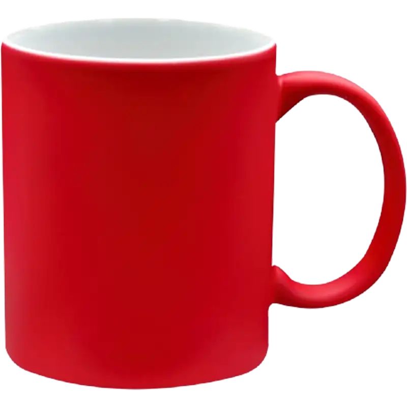 Taza de cerámica 11oz. Mágica Mate Color Make (Caja de 12 ó 36 piezas)
