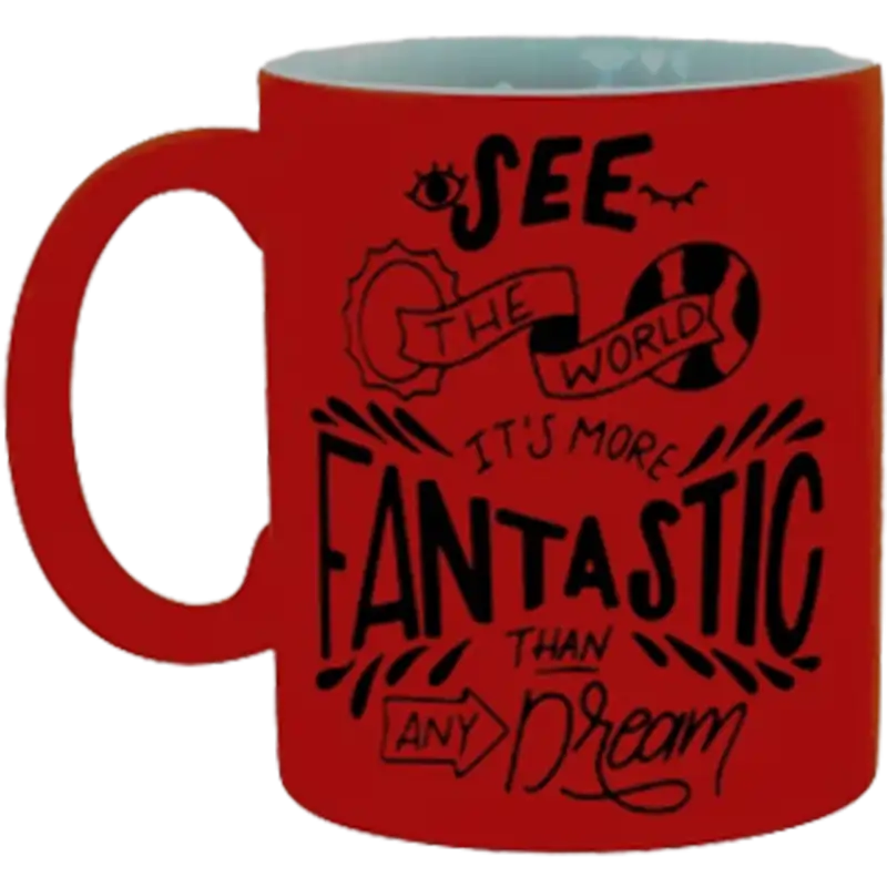 Taza de cerámica 11oz. Mágica Mate Color Make (Caja de 12 ó 36 piezas)