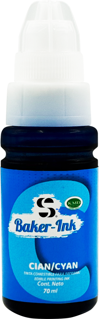 Tinta Comestible Baker Ink 70ml Para Impresoras De Inyección
