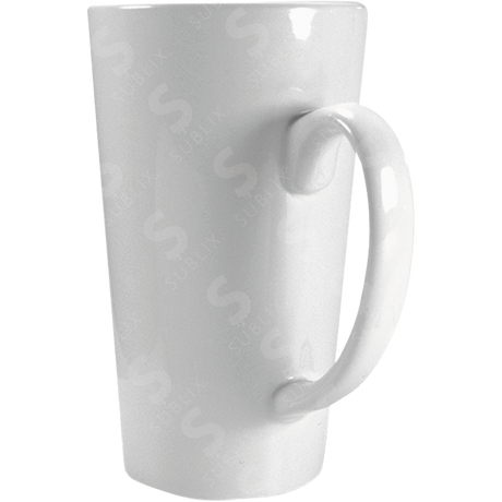 Taza de cerámica 17oz. Blanca. Cónica ColorMake