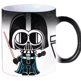 Taza de cerámica 11oz. Mágica color negro