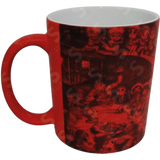 Taza de cerámica 11oz. Mágica color rojo