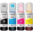 Kit Tinta T544 65 Ml CMYK Ecofit Original EPSON