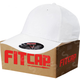 Gorra FitCap Adulto Modelo NU No 075 Color Blanco (Caja de 6 pzas)