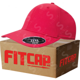 Gorra FitCap Adulto Modelo Zeta No 100 Color rojo (Caja de 6 pzas)