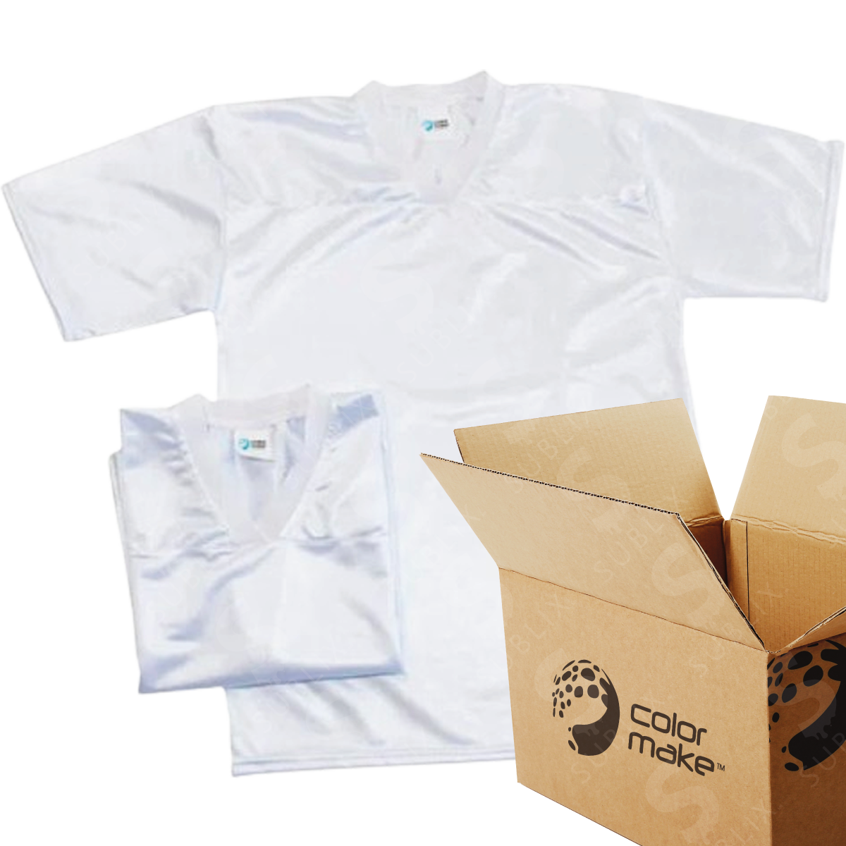 Jersey Aficionado Blanco talla M (Caja de 3) Color Make