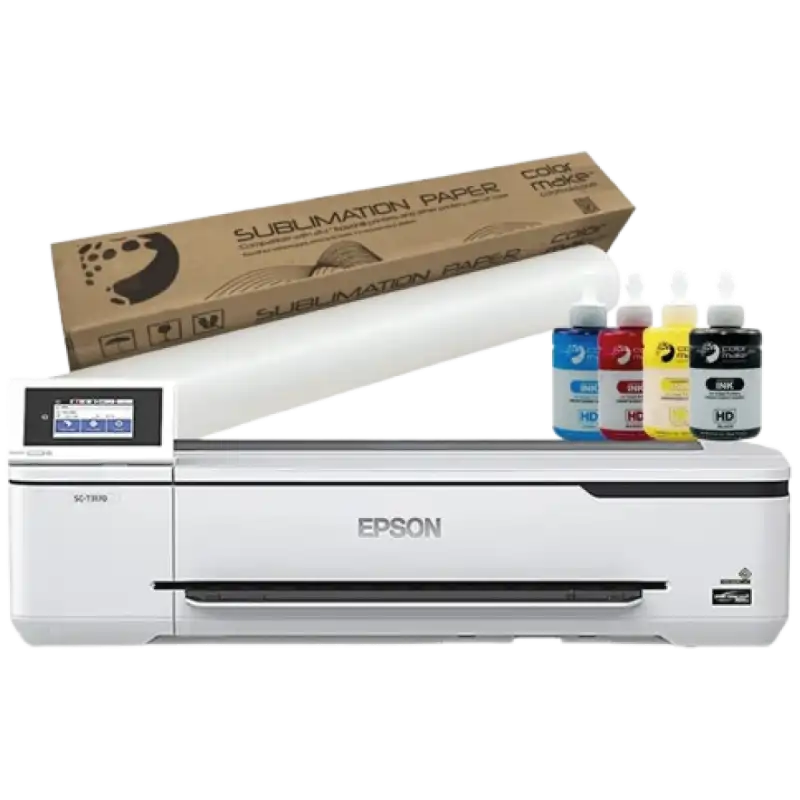 Plotter EPSON T3170 + Kit de Sublimación ColorMake