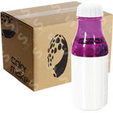 Botella de acero 500ml Blanca Cuello de plástico (Caja de 50) Color Make
